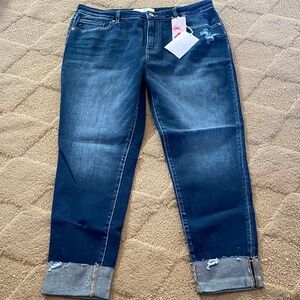KanCan Midnight Blue Ankle Jeans